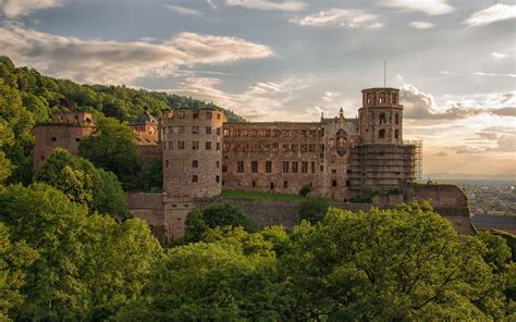 Man Made Heidelberg Castle Hd Wallpaper