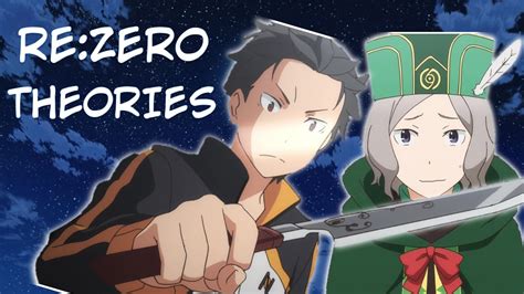 Rezero Theories Season 1 Youtube