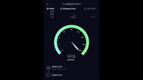 Charter Spectrum Gigabit Internet Speed Test Wichita Falls Tx