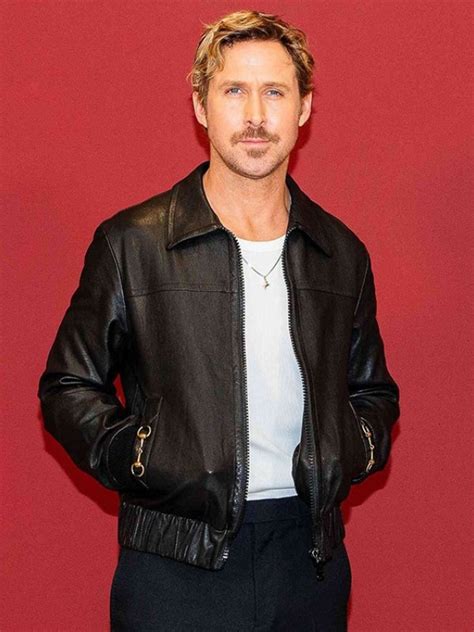 Ryan Gosling Leather Jacket Movie Jackets