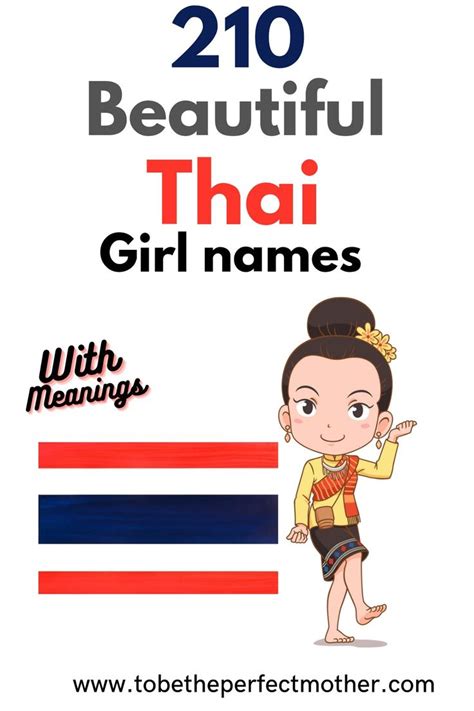 210 Beautiful Thai Girl Names With Meanings Best Girl Names Kid Names