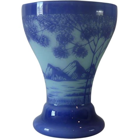 Deco era Kralik Cameo glass vase. Bohemian glass | Bohemian glass, Glass vase, Glass