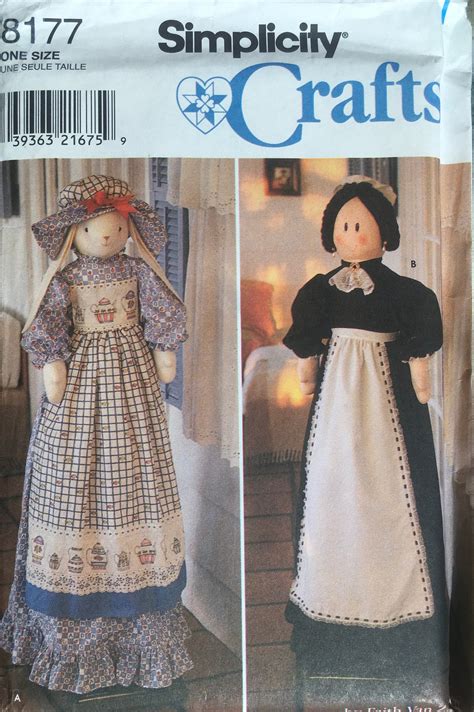 Simplicity 8177 Craft Pattern Vintage Uncut By Anapahomedecor On Etsy