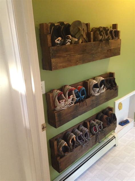 The Best Diy Wood And Pallet Ideas 22 Diy Shoe Storage Ideas For Small