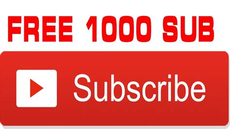21 Ways To Get 1000 Subscribers On Youtube Fast And Free Odeba Anthony