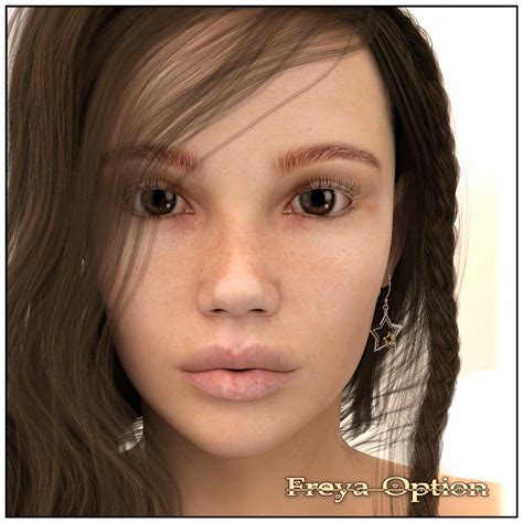 Freya V4 3d Figure Assets Luna3d