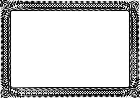 Certificates Frame Png Clipart Best