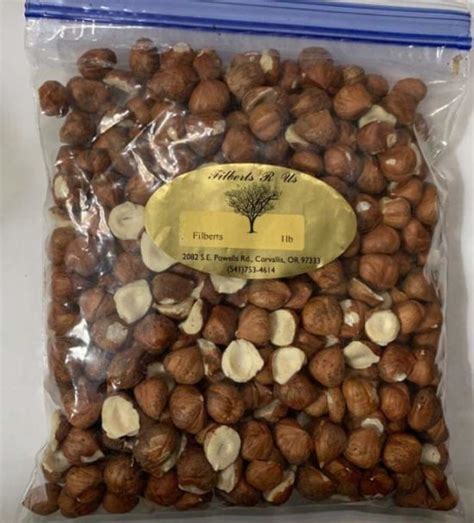 Lb Dried Hazelnuts Filberts R Us