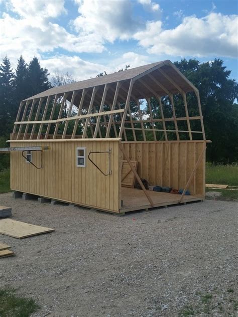 Barn Style Framing Complete 2 Superior Storage Sheds