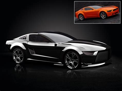 Black Mustang Concept Pretty Sleek Mustang 2015 Mustang Ford Mustang