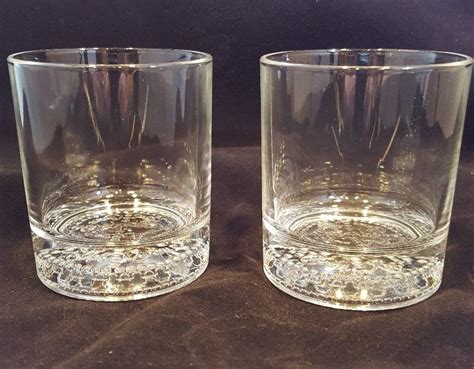 Crown Royal Lowball Glasses Set Of 2 Crownroyal Crown Royal Vintage Barware Lowball Glasses