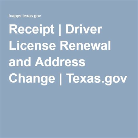 Application To Renew Drivers License