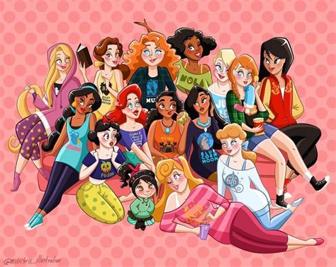 Disney Princesses In Wreck It Ralph Disney Princess Art Punk Disney