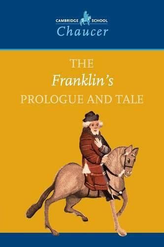 The Franklins Prologue And Tale By Geoffrey Chaucer Used