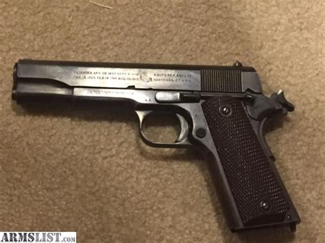 Armslist For Sale Wwii Colt 1911a1 1911 Us Army