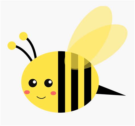Bee Illustration Clipart Transparent Png Hd Cute Bee Cartoon Sexiz Pix