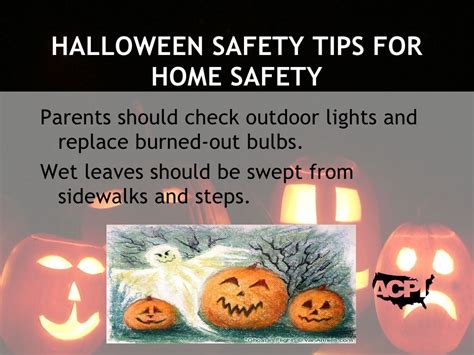 Halloween Safety Tips For Home