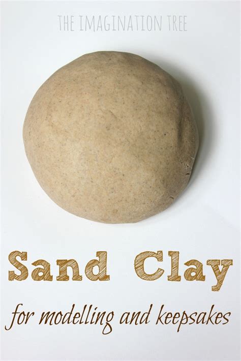Sand Clay Recipe And Handprint Keepsakes The Imagination Tree