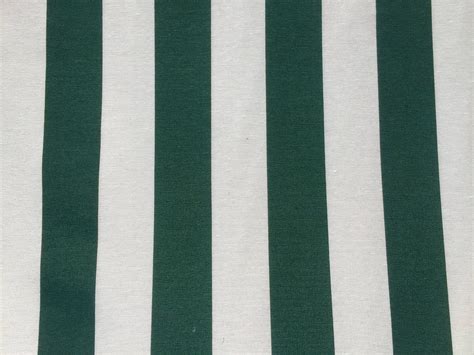 Dark Green White Striped Fabric Green Sofia Stripes Curtain