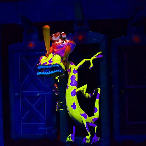 MouseGuests Boo Boggs Randall Boggs Changes Color And