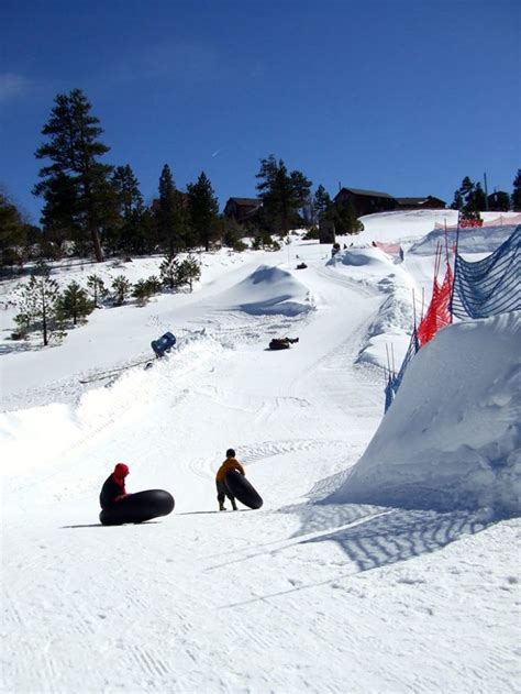 The Best Tubing Hill In Southern California Big Bears Snow Tubing