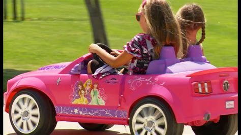 Power Wheels Disney Princess Car - YouTube