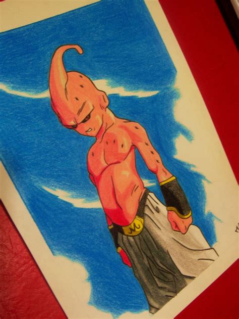 Majin Boo Traditional Art Dragon Ball Z Painting