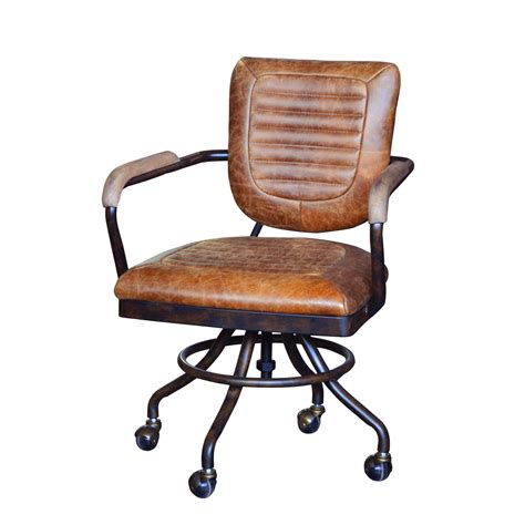 Mitchell Leather Office Chair Tr Hayes Furniture Bath