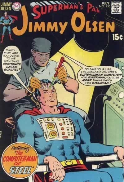 Jimmy Performs Brain Surgery Superdickery Superman Comic Jimmy Olsen Comics