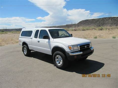 Buy Used 2000 Toyota Tacoma 4x4 Trd Sr5 Extended Cab 34l Manual Camper