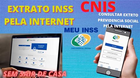 Consultar Extrato Do Inss Pela Internet Cnis Meu Inss Passo A