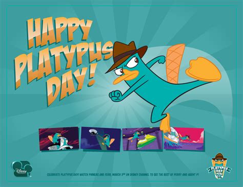 phineas and ferb celebrates platypus day