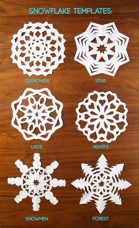 20 Winter Snowflake Crafts The Crafty Blog Stalker