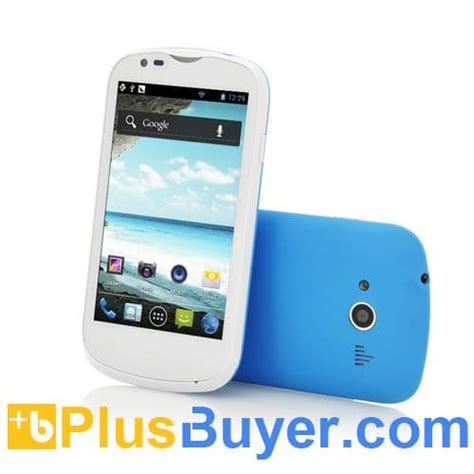 Azure Budget 3g Android Phone 4 Inch Screen Snapdragon 1ghz Dual