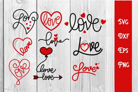 Corazón Amor Svg San Valentín Svg Amor Svg Love Heart Svg Etsy