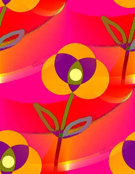 Vesica Piscis Flower Digital Art By Alicia Sotomayor Fine Art America