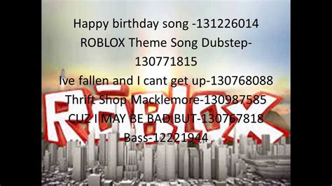 Look for the date the code was checked in the in the working column. 2,000 Roblox Music UPDATED DESCRIPTION 8/20/15 MOST CODES ...