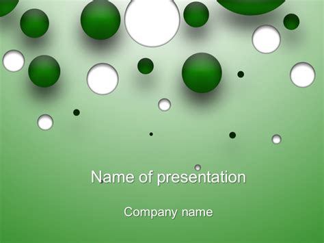 Download Free Falling Bubbles Powerpoint Template For Presentation My