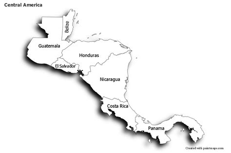 Mapa De Centroamerica Con Nombres World Map The Best Porn Website