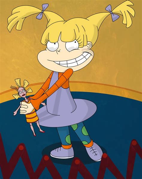 Angelica And Cynthia From The Rugrats Aghipbacid