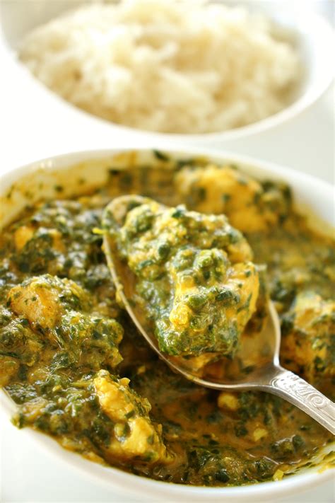 Chicken Saag Indian Chicken And Spinach Curry Mission Food Adventure