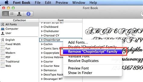How To Install Fonts And Remove Fonts In Mac Os X