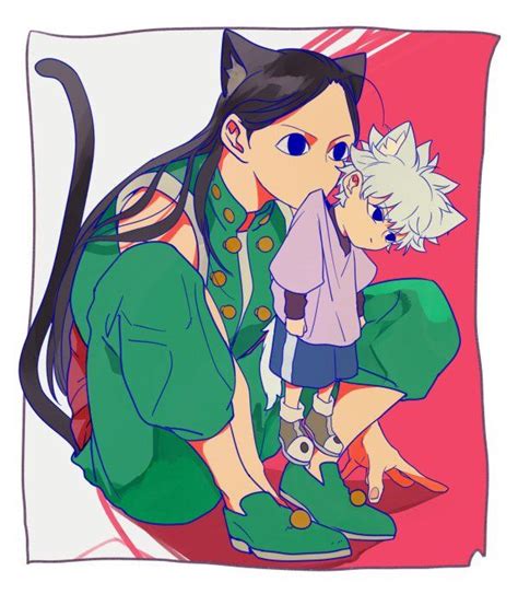 Cat Illumi With Cat Killua Hisoka Killua Gato Anime 5 Anime Anime