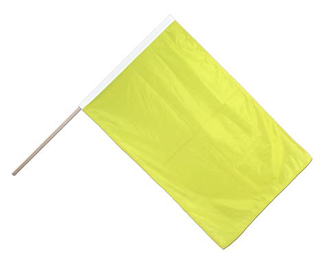 Hand Waving Flag Pro Yellow 2x3 Ft Royal Flags