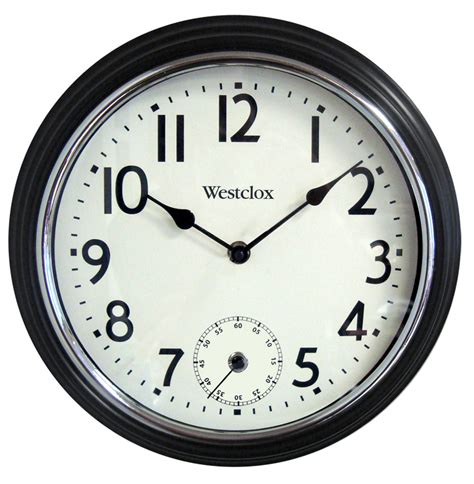 Westclox Westclox 12 Inch Separate Second Hand Wall Clock Home Home