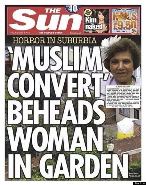 Sun Newspaper Slammed For Deliberately Inflammatory Front Page On