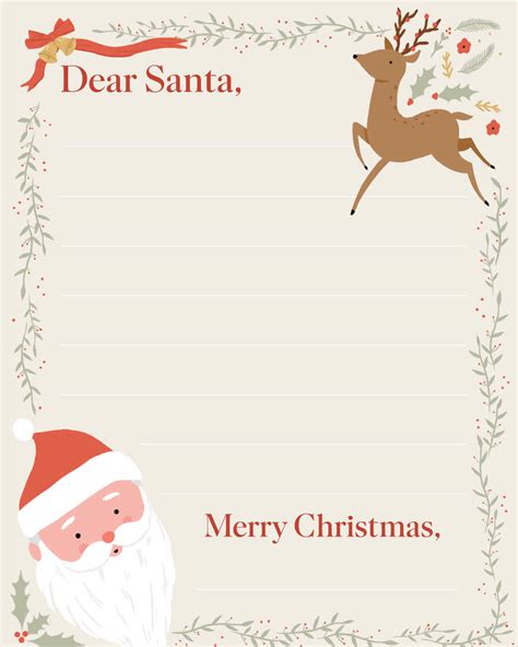 Anyway, i figure santa gets letters everyday, so i'm sending you mine in the hope that you'll pass it on to him. Letter to Santa | Martha Stewart