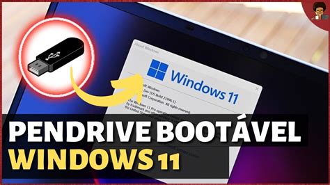 Windows Como Criar Um Pendrive Boot Vel Youtube