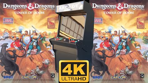 Dungeons And Dragons Tower Of Doom Arcade 4k60ᶠᵖˢ Uhd🔴 Longplay