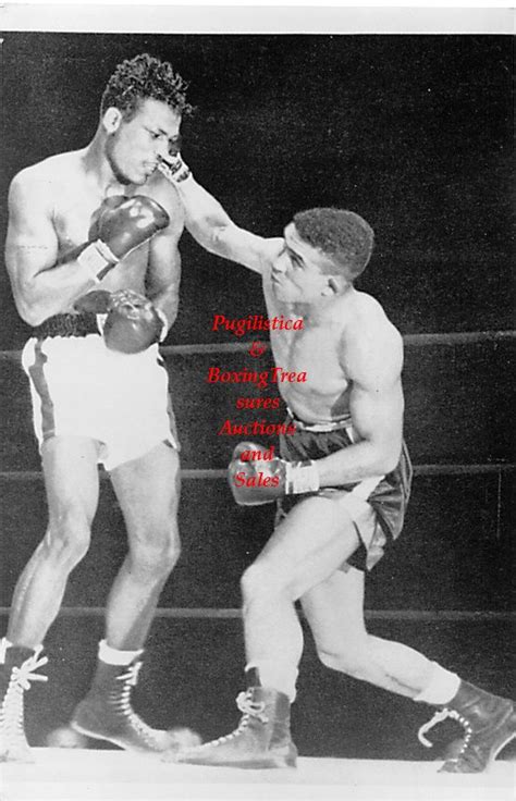 Boxing Photo 647 Sugar Ray Robinson Vs Randy Turpin